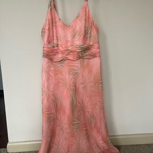 Studio 1940 Pink Floral Maxi Dress